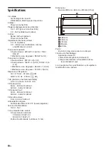 Preview for 36 page of Sony XM-5ES Operating Instructions Manual