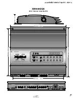 Предварительный просмотр 2 страницы Sony XM-604EQX Marketing Specifications Specifications