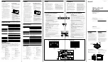 Sony XM-7527 X-Plod Operating Instructions preview