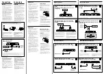 Preview for 2 page of Sony XM-D400P5 Product Guide Operating Instructions