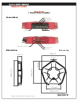 Preview for 2 page of Sony XM-D400P5 Product Guide Specifications