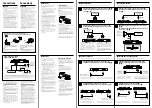 Preview for 2 page of Sony XM-D500X Operating & Mounting Operating Instructions