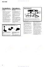 Preview for 4 page of Sony XM-D500X Operating & Mounting Service Manual