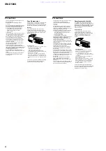 Preview for 6 page of Sony XM-D500X Operating & Mounting Service Manual