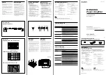 Sony XM-D6000GTX - Car Monaural Power Amplifier Operating Instructions preview