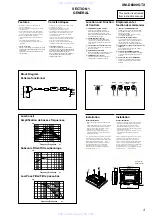 Preview for 3 page of Sony XM-D6000GTX - Car Monaural Power Amplifier Service Manual