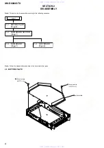 Preview for 6 page of Sony XM-D6000GTX - Car Monaural Power Amplifier Service Manual