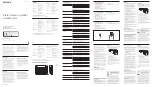 Preview for 1 page of Sony XM-GTX6020 Operating Instructions