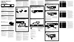 Preview for 2 page of Sony XM-GTX6021 Instruction & Operation Manual