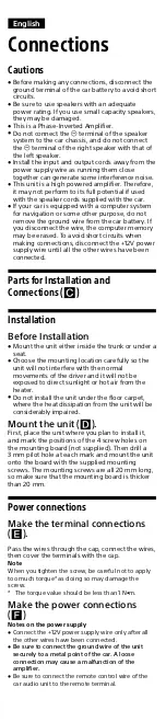 Preview for 8 page of Sony XM-N502 User Manual