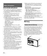 Предварительный просмотр 46 страницы Sony XM-S400D Operating Instructions Manual