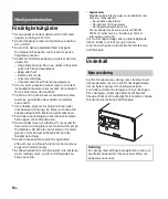 Предварительный просмотр 82 страницы Sony XM-S400D Operating Instructions Manual