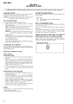 Preview for 2 page of Sony XM-S400D Service Manual