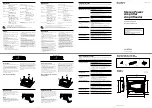 Preview for 1 page of Sony XM-SD12X Operating Instructions