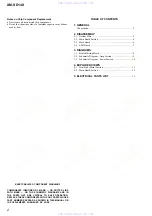 Preview for 2 page of Sony XM-SD14X Service Manual