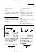 Preview for 3 page of Sony XM-SD14X Service Manual