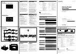 Sony XM-SD46X - Stereo Power Amplifier Operating Instructions preview