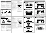 Preview for 2 page of Sony XM-SD46X - Stereo Power Amplifier Operating Instructions