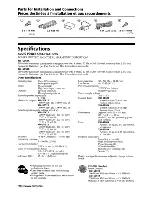 Предварительный просмотр 2 страницы Sony XM-SD51X - Currently Not Available Operating Instructions Manual