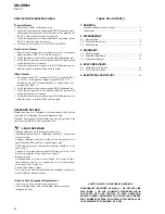 Preview for 2 page of Sony XM-ZR602 Service Manual