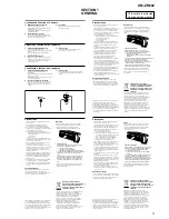 Preview for 3 page of Sony XM-ZR602 Service Manual