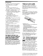 Preview for 7 page of Sony XM-zzr3301 - Amplifier Operating Instructions Manual