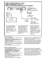 Preview for 13 page of Sony XM-zzr3301 - Amplifier Operating Instructions Manual