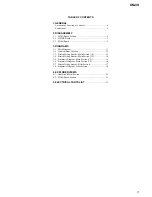 Preview for 3 page of Sony XM4S - XM 4S Amplifier Service Manual