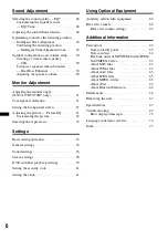 Preview for 6 page of Sony XNV-660BT - 6.1" Av Navigation Operating Instructions Manual