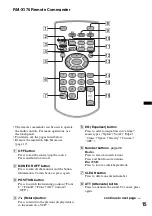 Preview for 15 page of Sony XNV-660BT - 6.1" Av Navigation Operating Instructions Manual