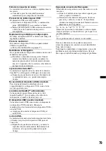 Preview for 155 page of Sony XNV-660BT - 6.1" Av Navigation Operating Instructions Manual