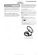 Preview for 3 page of Sony XP-EV600 Service Manual