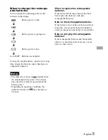 Preview for 5 page of Sony XP-ZV77 Operating Instructions Manual