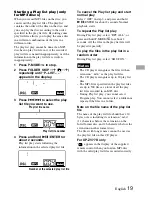 Preview for 19 page of Sony XP-ZV77 Operating Instructions Manual