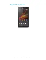 Предварительный просмотр 6 страницы Sony Xperia C C2304 User Manual