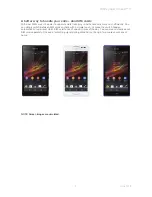 Предварительный просмотр 5 страницы Sony Xperia C C2305 White Paper