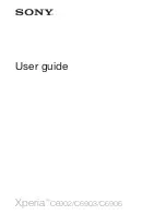 Sony Xperia C6902 User Manual предпросмотр