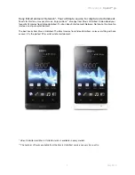 Preview for 5 page of Sony Xperia go White Paper