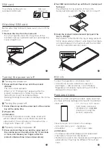 Preview for 2 page of Sony XPERIA IV 1 Quick Start Manual