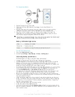 Предварительный просмотр 15 страницы Sony Xperia M C1904 User Manual