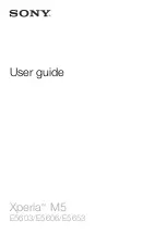 Preview for 1 page of Sony Xperia M5 E5603 User Manual