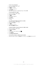 Preview for 48 page of Sony Xperia Play User Manual