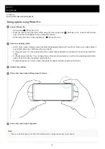 Предварительный просмотр 20 страницы Sony Xperia PRO Help Manual