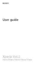 Sony Xperia SM12 User Manual preview