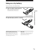 Preview for 7 page of Sony XPERIA SmartTags NT2 Operating Instructions Manual