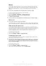 Preview for 31 page of Sony Xperia Sola User Manual