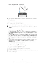 Preview for 32 page of Sony Xperia Sola User Manual