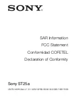 Preview for 29 page of Sony XPeria ST25i Information