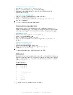 Preview for 42 page of Sony Xperia T2 Ultra D5303 User Manual