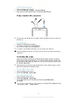 Предварительный просмотр 33 страницы Sony Xperia TL LT30at User Manual